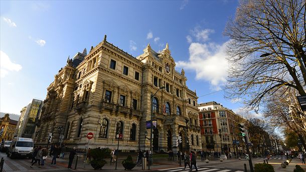 El palacio foral, en Bilbao. 