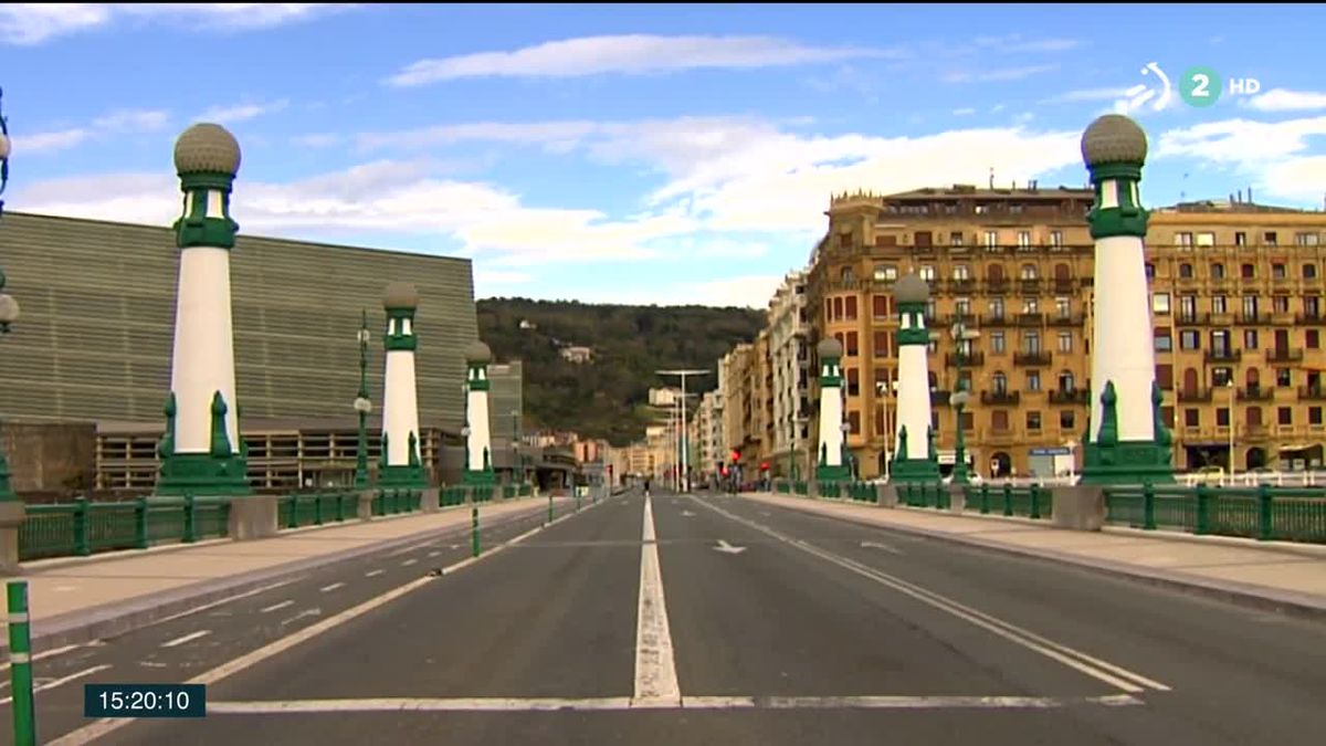 Donostia. Imagen obtenida de un vídeo de ETB.