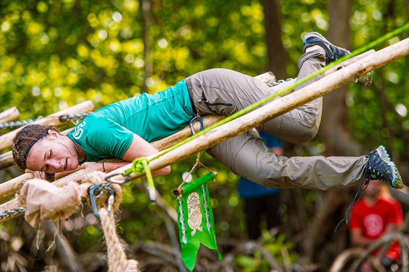 Bego se acerca al banderín