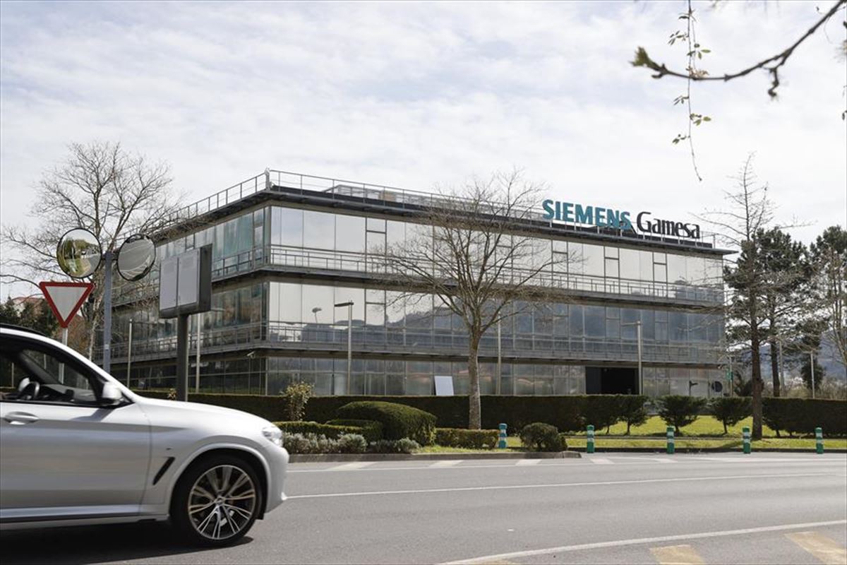 La sede de Siemens Gamesa en Zamudio.