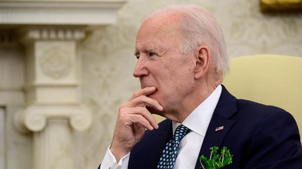 Joe Biden orain gutxiko ekitaldi batean