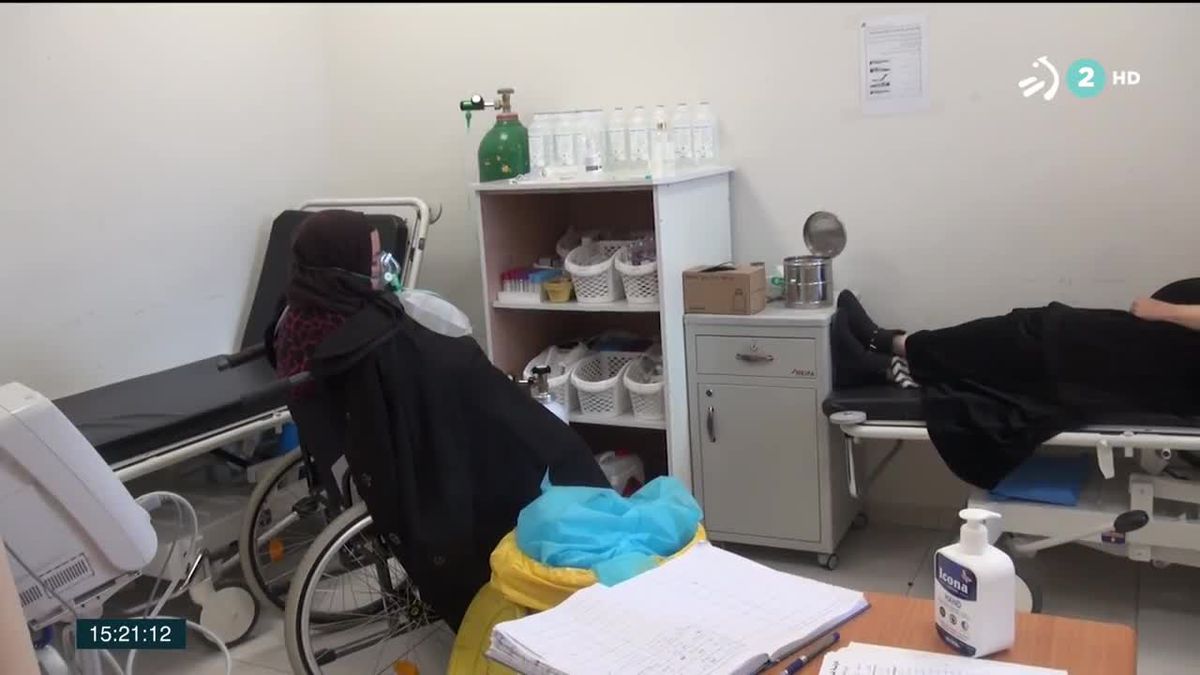 Hospital de Dura (Palestina) Imagen obtenida de un vídeo de EiTB Media.