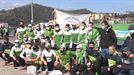 Hondarribia y Donostia Arraun Lagunak se imponen en el descenso del Oria