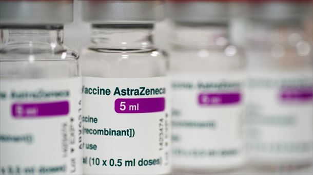 Dosis de AstraZeneca. Foto: Efe