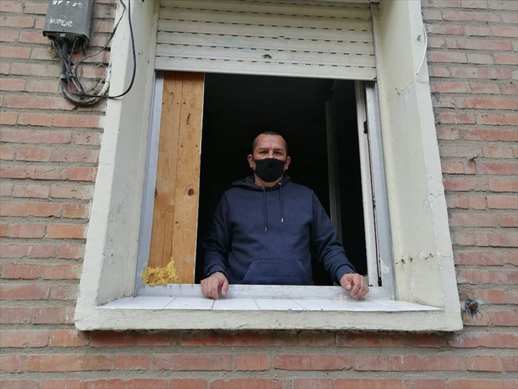 vivienda okupada en Olárizu