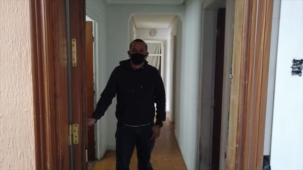 vivienda okupada en Olárizu