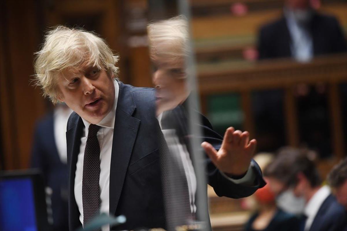 El primer ministro de Reino Unido, Boris Johnson. Foto: Efe