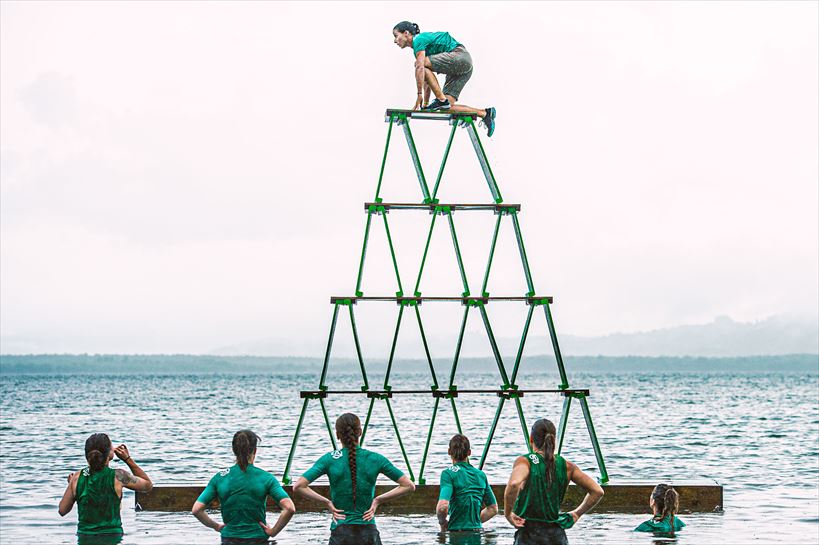 Karta-jokoa, talde berdeko Andrea goian