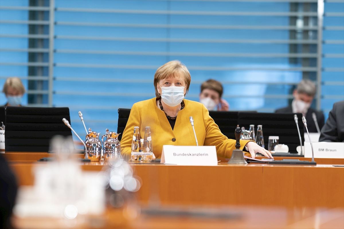 La canciller alemana Ángela Merkel en una imagen de archivo
