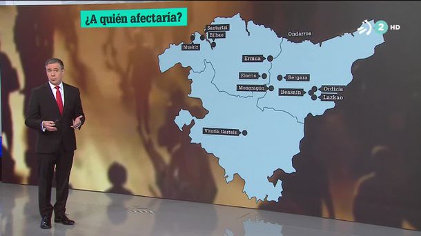 Nuevas medidas en Euskadi. Imagen obtenida de un vídeo de ETB.