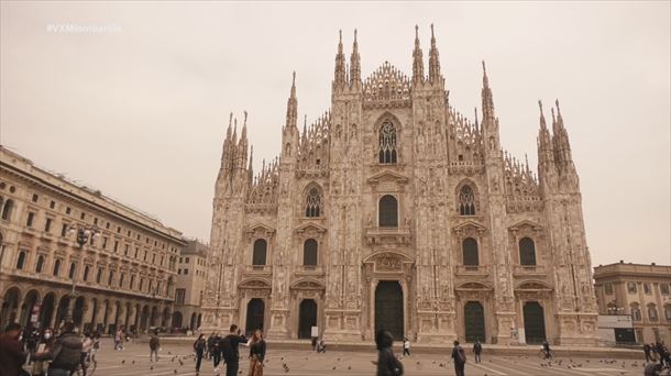 El duomo de Milán, principal ciudad de Lombardía.