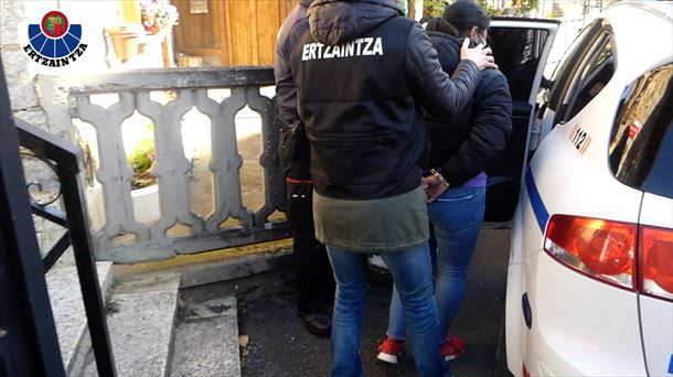 Detenciones en Bizkaia.