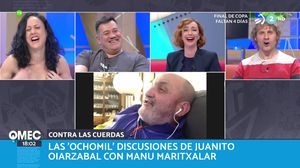Los “ochomil” piques de Oiarzabal y Maritxalar, ¡en el 65 cumpleaños de Juanito!