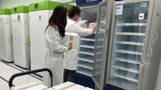 Vacunas de AstraZeneca en Bexen Medical de Hernani