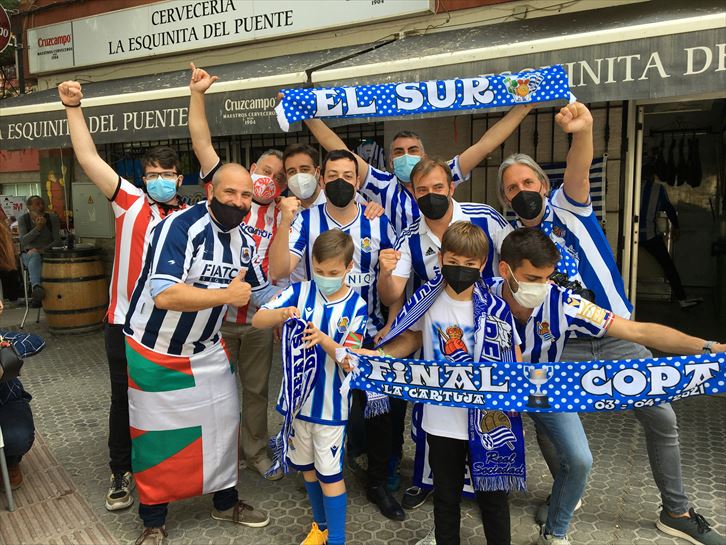 Athleticeko eta Realeko zaleak