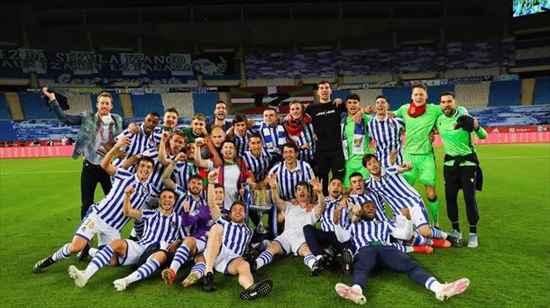 Real Sociedad taldeko jokalariak