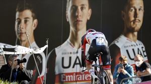 Pogacer, ciclista del UAE