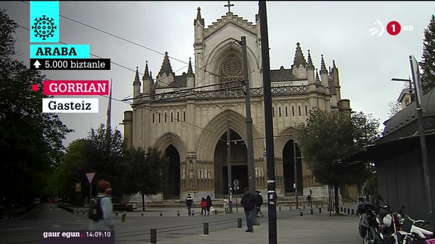 Gasteiz. EITB Mediako bideo batetik ateratako irudia.