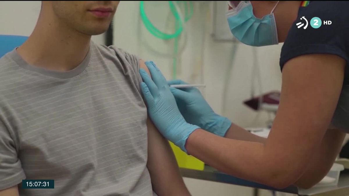 Vacuna. Imagen obtenida de un vídeo de EITB Media.
