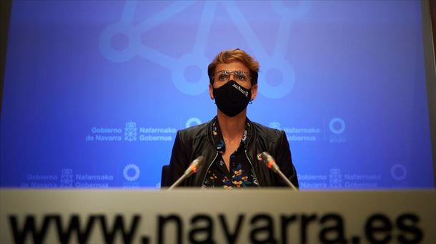 Maria Chivite Nafarroako Gobernuko presidentea. Argazkia: Efe