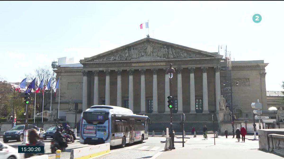 París. Imagen obtenida de un vídeo de EITB Media.