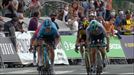 Ion Izagirre gana la etapa, Pello Bilbao es segundo y McNulty se viste de líder