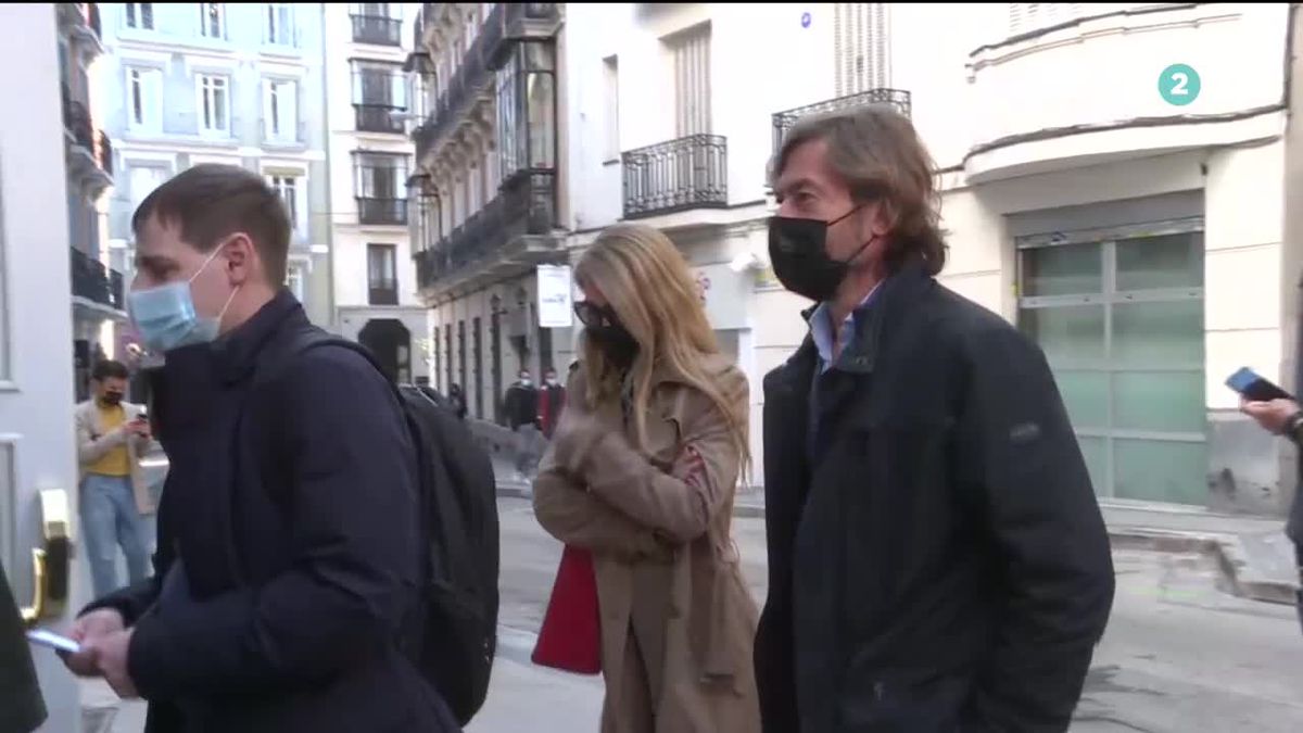 Santiago Pedraz. Imagen obtenida de un vídeo de ETB.