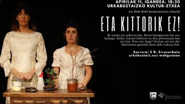 teatro,humor Eta Kittorik!soprano,piano,concierto,música en vivo,directo