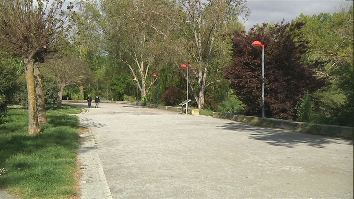 Parque del Ebro, en Logroño.