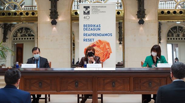 Presentación de los Cursos de Verano de la UPV. Foto: UPV/EHU