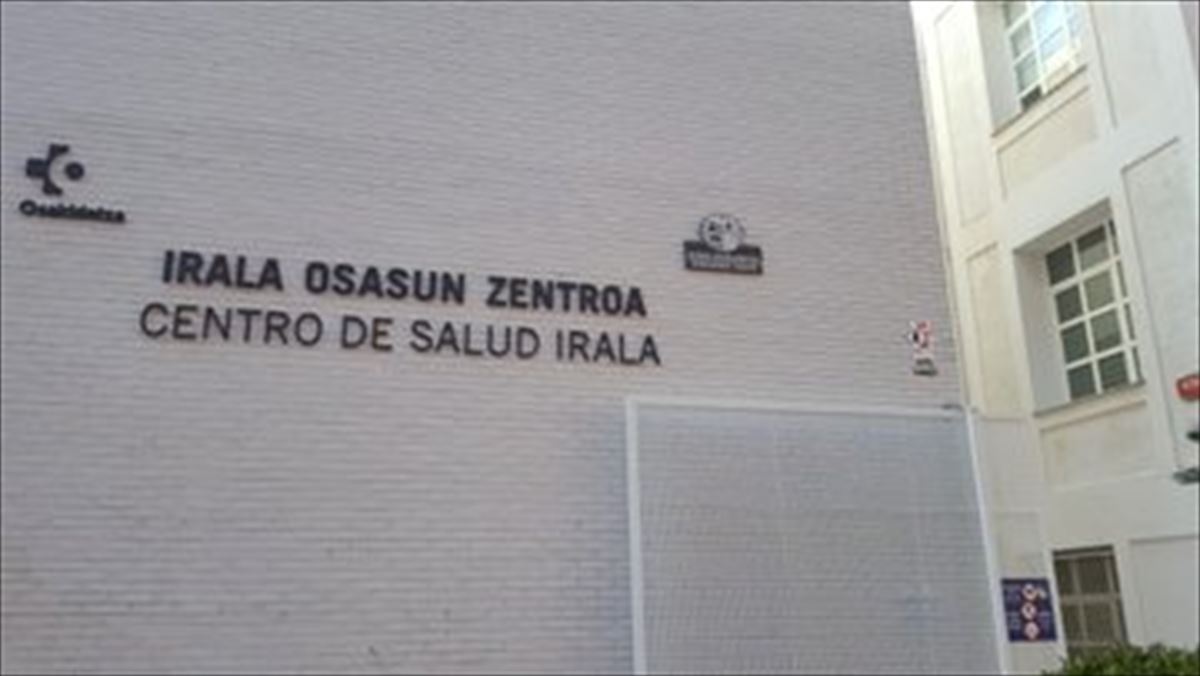 Centro de Salud de Irala. Foto: Osakidetza