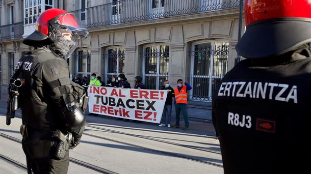 Continúa la huelga indefinida que este miércoles cumple ya 210 días. Foto: EFE.