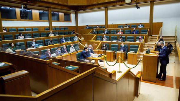 Imagen de archivo del Parlamento Vasco. Foto: EFE