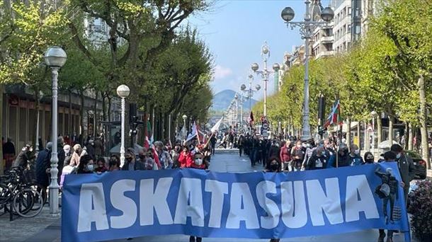 Donostiako manifestazioa. Argazkia: Xabier Urteaga | Euskadi Irratia