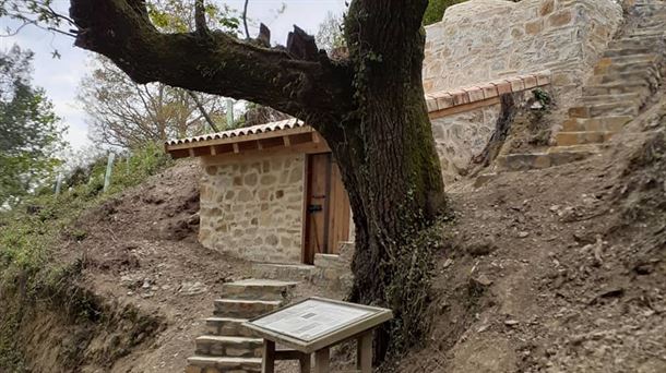 Laudio rehabilita el antiguo calero cercano al Santuario de Santa María del Yermo