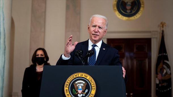 Joe Biden AEBko presidentea. Argazkia: Efe