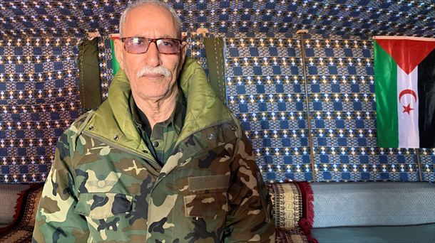 El líder del Frente Polisario, Brahim Ghali. Foto: EFE