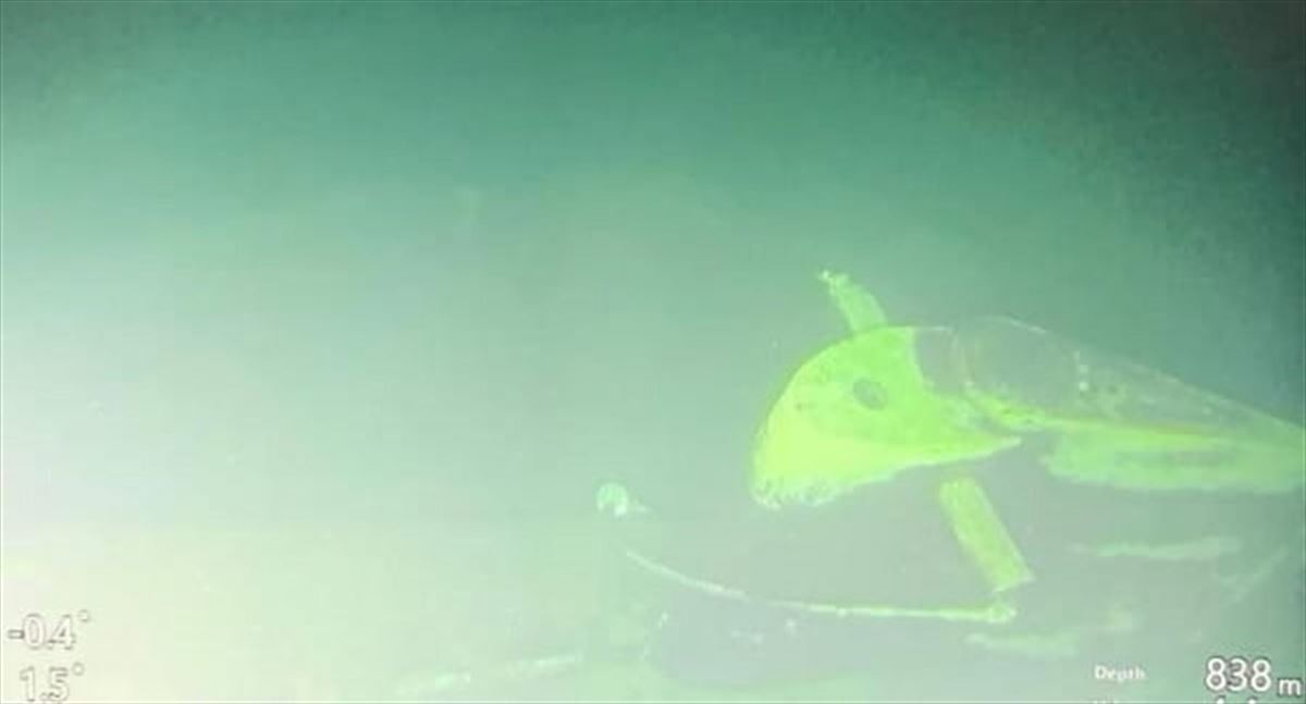 Los equipos de rescate han obtenido imágenes visuales de partes del submarino hundido.