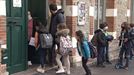 Los alumnos de infantil y primaria vuelven a clase en Iparralde