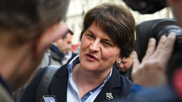 Arlene Foster. Argazkia: EFE