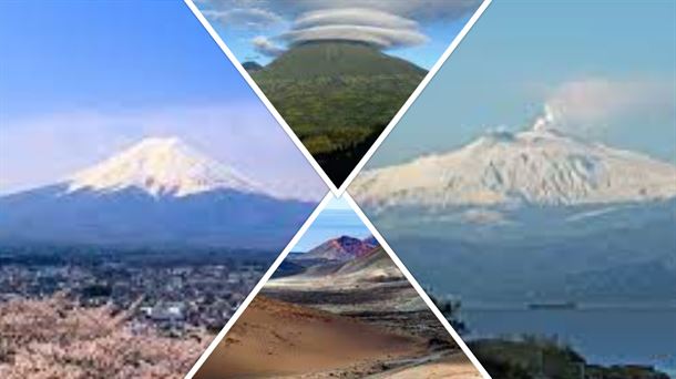 Volcanes del mundo a nuestros pie