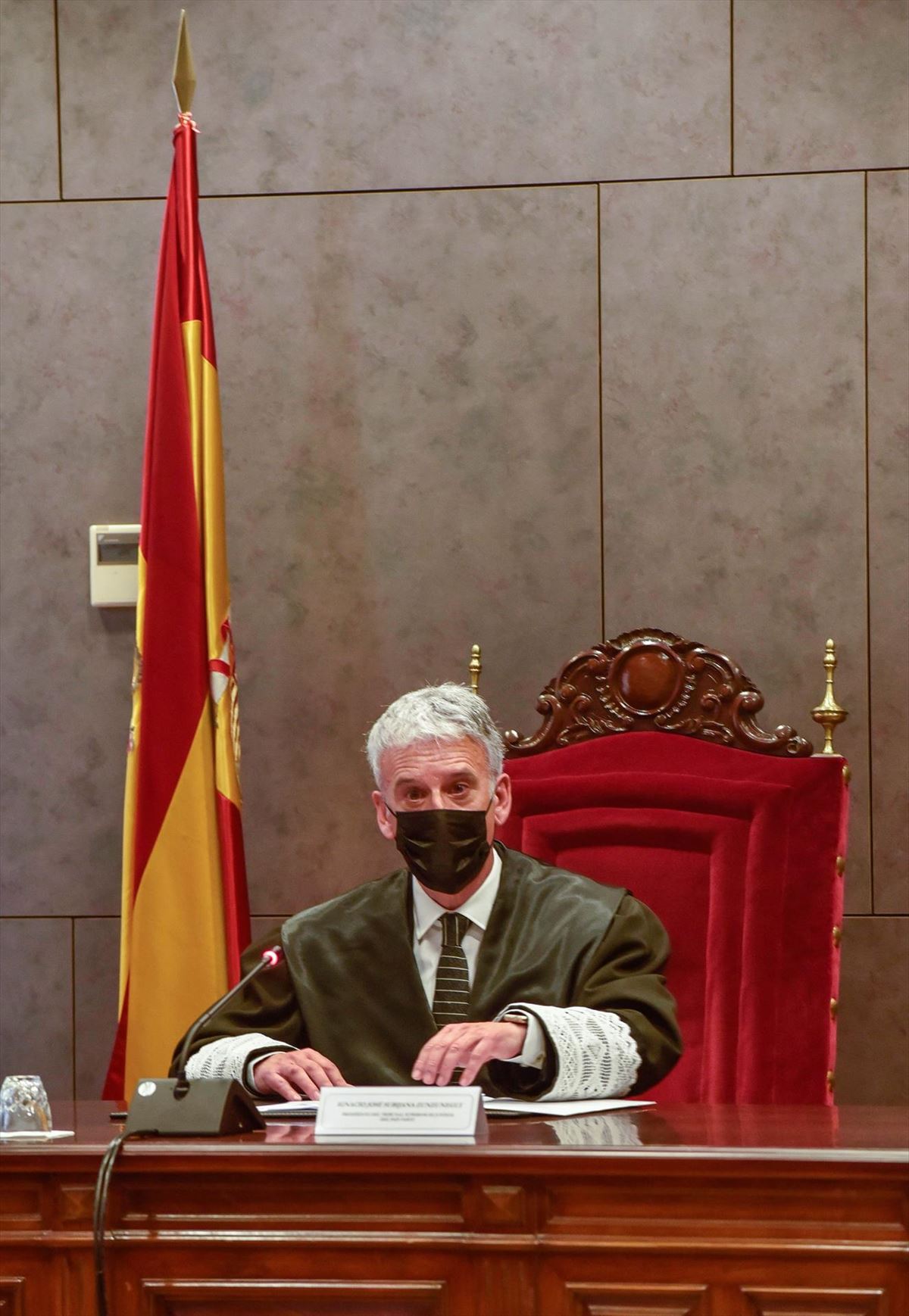 El nuevo presidente del Tribunal Superior de Justicia del País Vasco, Iñaki Subijana. Foto: Efe