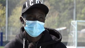 Zourdine Thior, un senegalés de Orio que juega en el Real Unión y habla euskera