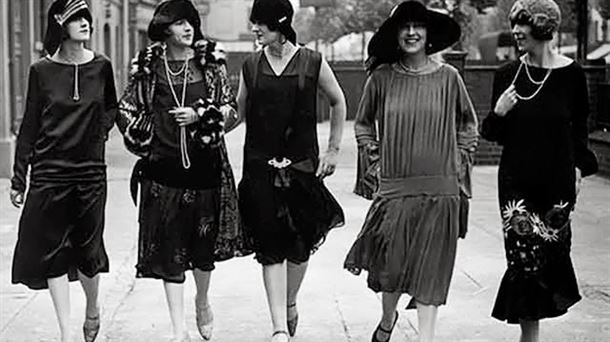 Mujeres en Nueva York en 1920. Dominio público