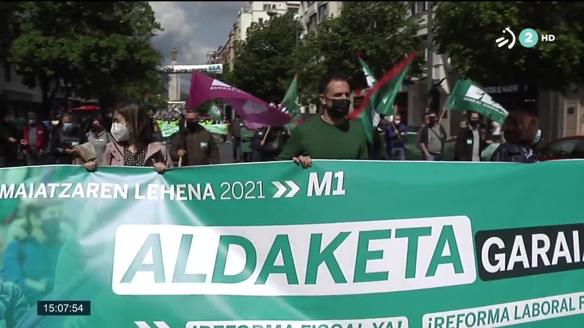 Manifestación de ELA en San Sebastián. 