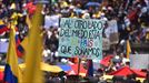 Manifestacón en Colombia title=