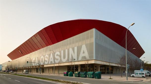 La reforma del estadio de "El Sadar" ocupa gran parte de la auditoría de Osasuna (vía @CAOsasuna)