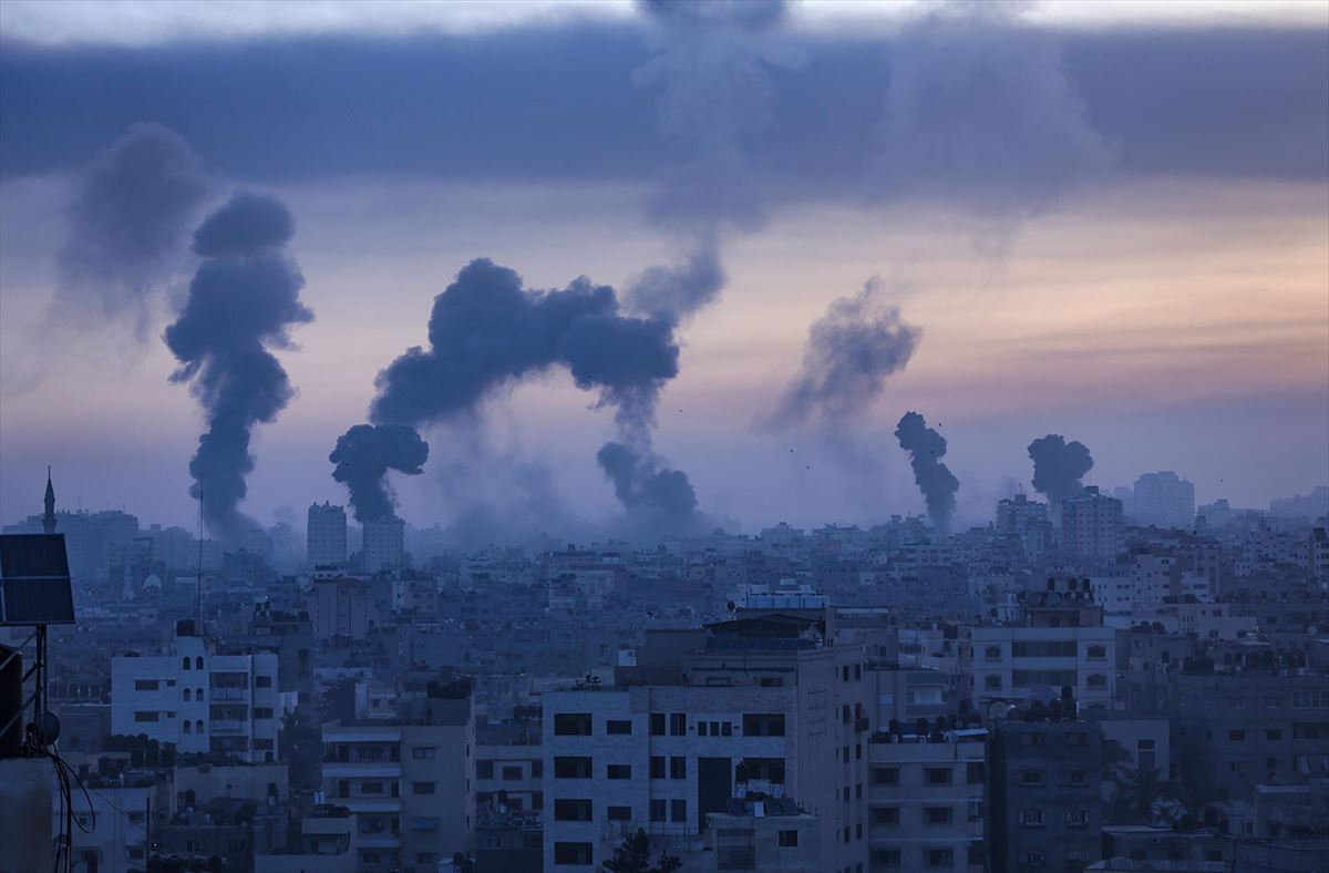 Gaza, esta mañana.