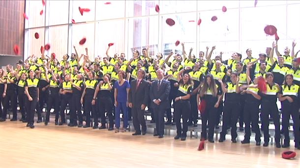 Policías municipales. Imagen: EITB Media