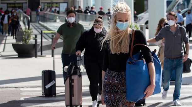 Aeropuerto tras el fin del Estado de Alarma.